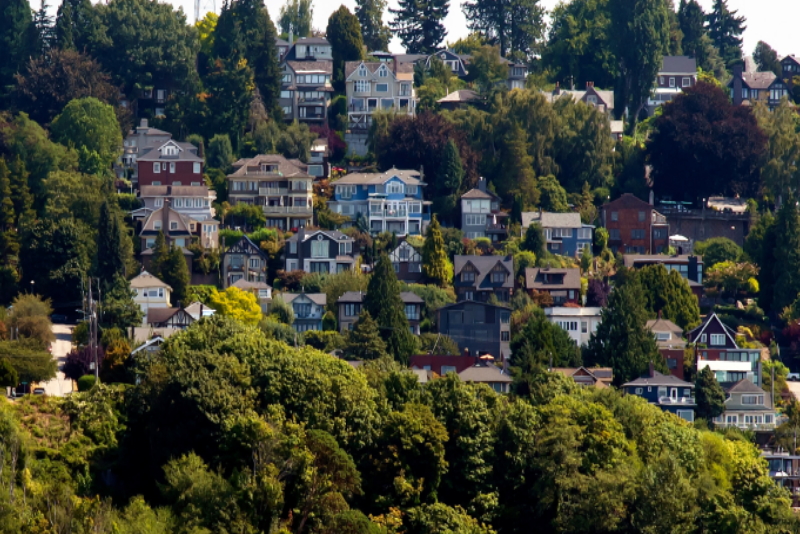 Seattle's Queen Anne neighborhood has some great houses with bad drainage