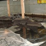 Crawl space services - We fix wet crawl spaces in the Northwest