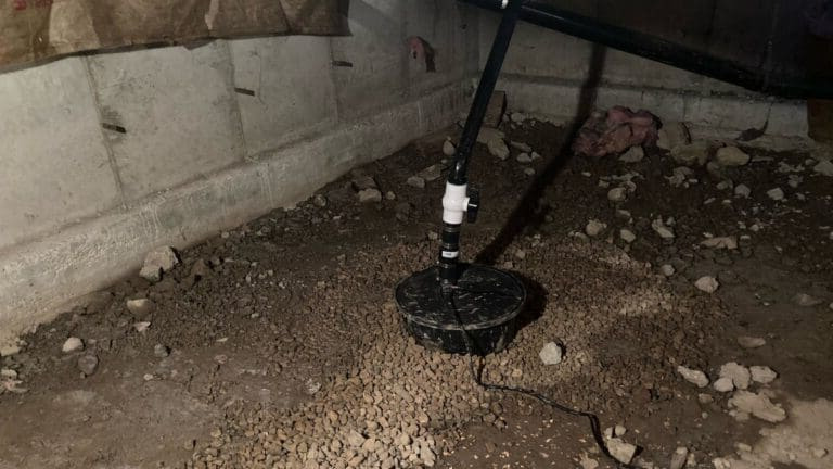 interior drainage system - sump pump system - Northwest Drainage